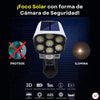 Foco Led solar - Tipo Cámara con control remoto