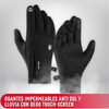 Guantes Impermeables Anti Sol y Lluvia con Dedo Touch-Screen